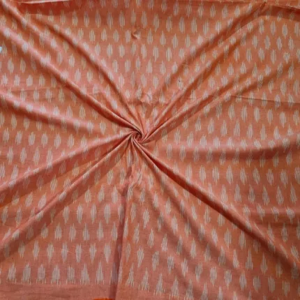 Folded cotton fabric with rich texture