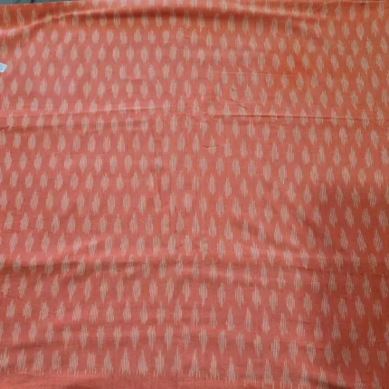 Folded cotton fabric with rich texture