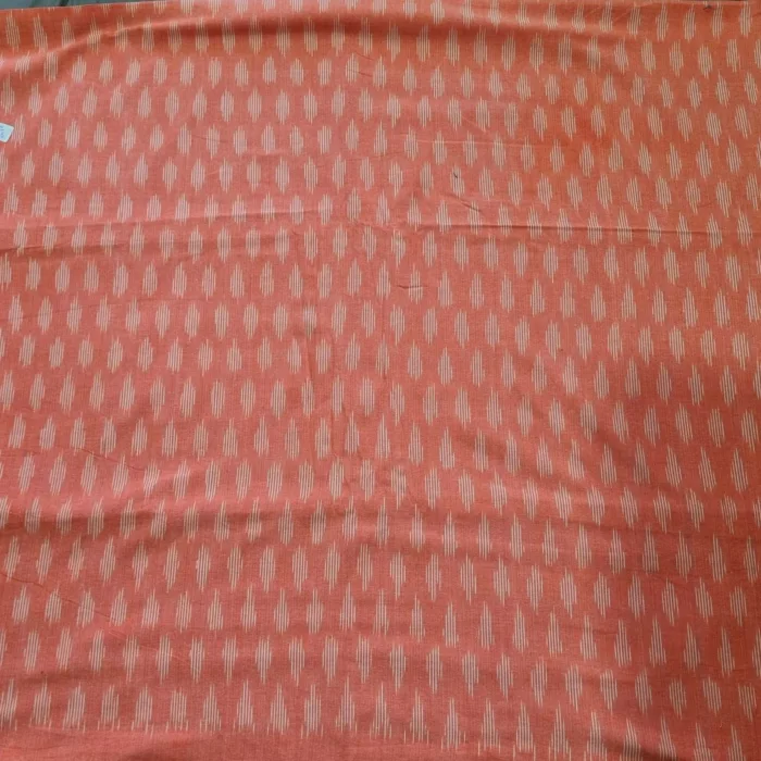 Folded cotton fabric with rich texture