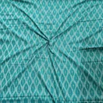 Handloom-woven cotton fabric with soft finish