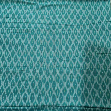 Handloom-woven cotton fabric with soft finish