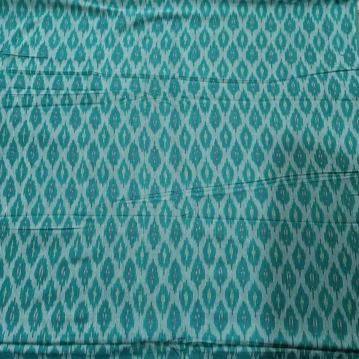 Handloom-woven cotton fabric with soft finish