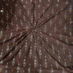 Cotton fabric roll featuring ikat weave