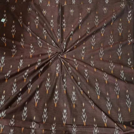 Cotton fabric roll featuring ikat weave