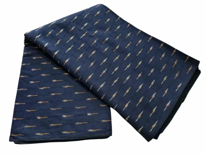 Hand-dyed cotton fabric for traditional wear
