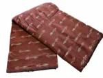 Traditional handloom cotton fabric close-up
