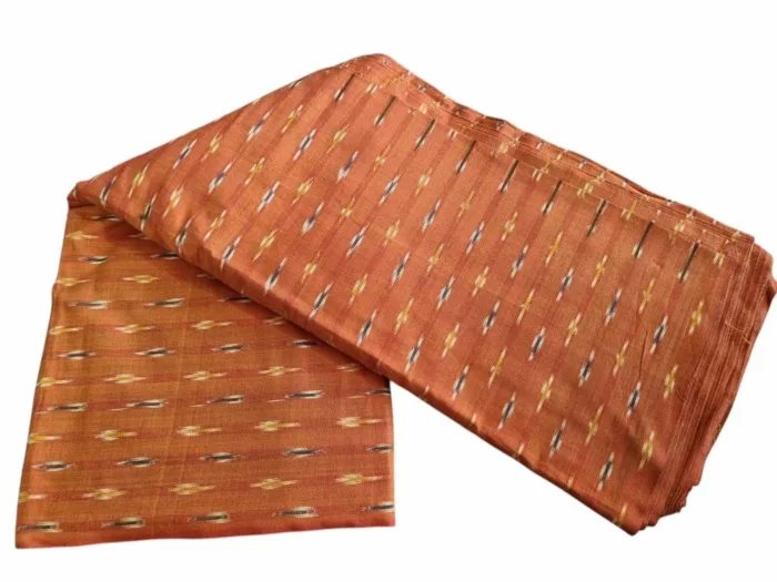 Ikat design fabric in 100% pure cotton
