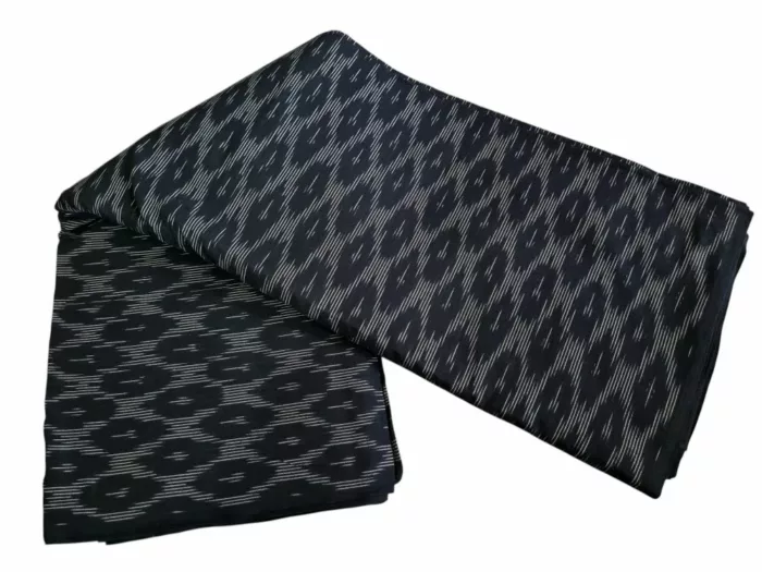 Craft cotton fabric with 45 inch width ikat style