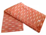 Pure cotton fabric roll with ikat motifs