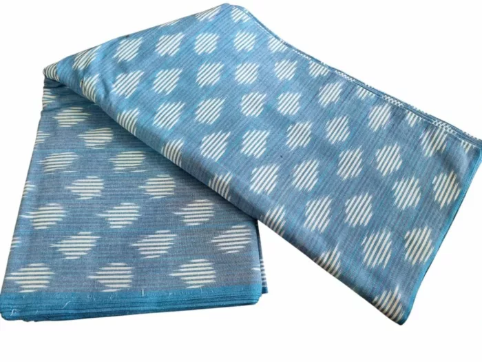 Pure cotton ikat fabric for dressmaking