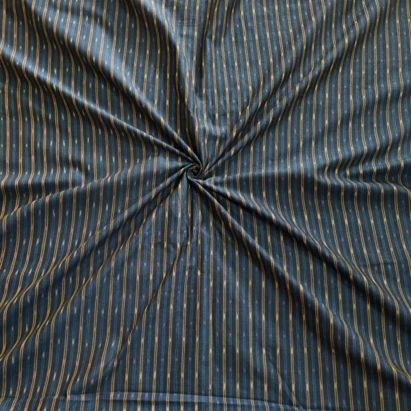 Pure cotton fabric with handwoven Ikat design in 45-inch width for men’s shirts and women’s garments