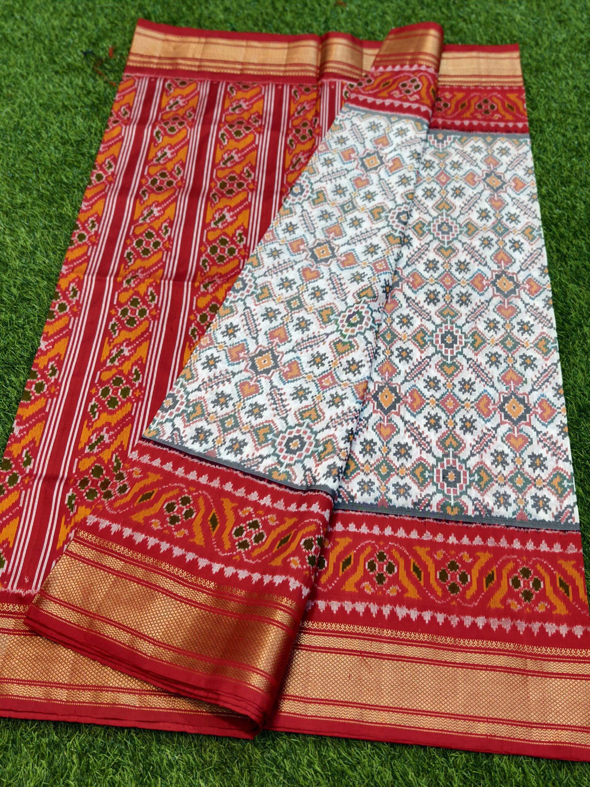IMG-20250708-WA0001 Ikath silk saree - Image 1