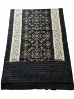 Pure Cotton Pochampally Dupatta handwoven