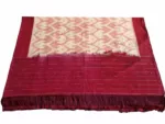 Pure Cotton Pochampally Dupatta handwoven - Image 3