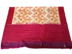 Pure Cotton Pochampally Dupatta handwoven - Image 2