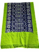 Pure Cotton Pochampally Dupatta with traditional Ikat pattern