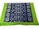Pure Cotton Pochampally Dupatta with traditional Ikat pattern