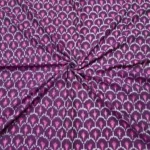 Lightweight handwoven Ikat fabric ideal for dressmaking and décor"
