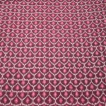 Close-up of 45-inch wide Ikat fabric in soft breathable cotton