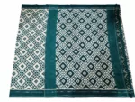 Handwoven Ikat Theliya Saree – Traditional South Indian Style