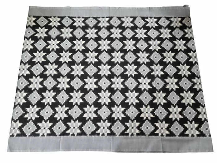 Authentic Handwoven Double Ikat Saree from Telangana Artisans
