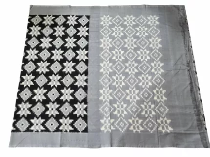 Authentic Handwoven Double Ikat Saree from Telangana Artisans