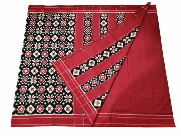 Handwoven Ikat Cotton Saree for Women – Pavankumar Weaves Exclusive