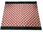 Elegant Handwoven Theliya Cotton Saree with Geometric Patterns