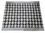 Grey And Black Theliya Rumal Saree with Blouse – 6.2 Meters of Heritage Elegance - Image 2