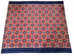 Pure Cotton Pochampally Saree with Double Ikat Teliya Design - Image 2