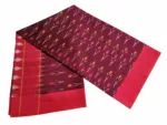 Pure Cotton Pochampally Saree with Vibrant Color Combinations