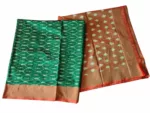 Vibrant Pochampally saree perfect for festive and ethnic occasions"