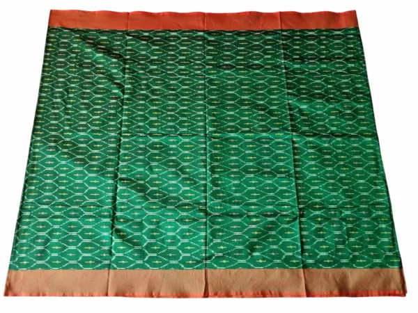 Vibrant Pochampally saree perfect for festive and ethnic occasions"