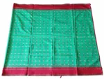 Pochampally Saree with Blouse | Premium Cotton Handwoven Ikat Design - Image 2