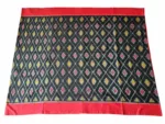 Pochampally Saree with Blouse | Premium Cotton Handwoven Ikat Design - Image 3