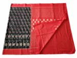 Pure cotton Pochampally saree with blouse piece handwoven in Ikat design