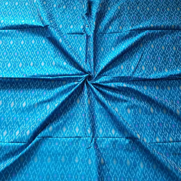 Soft cotton silk Ikat fabric roll – 45-inch wide textile
