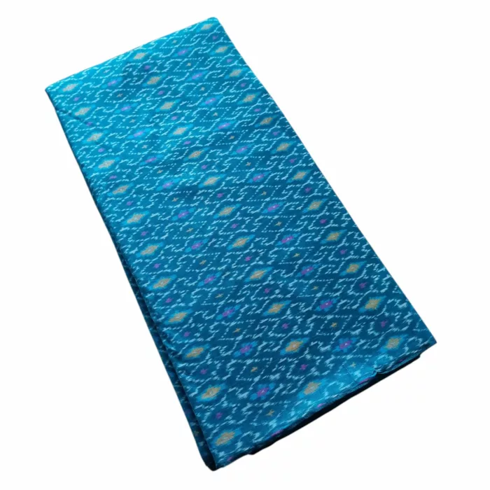 Soft cotton silk Ikat fabric roll – 45-inch wide textile
