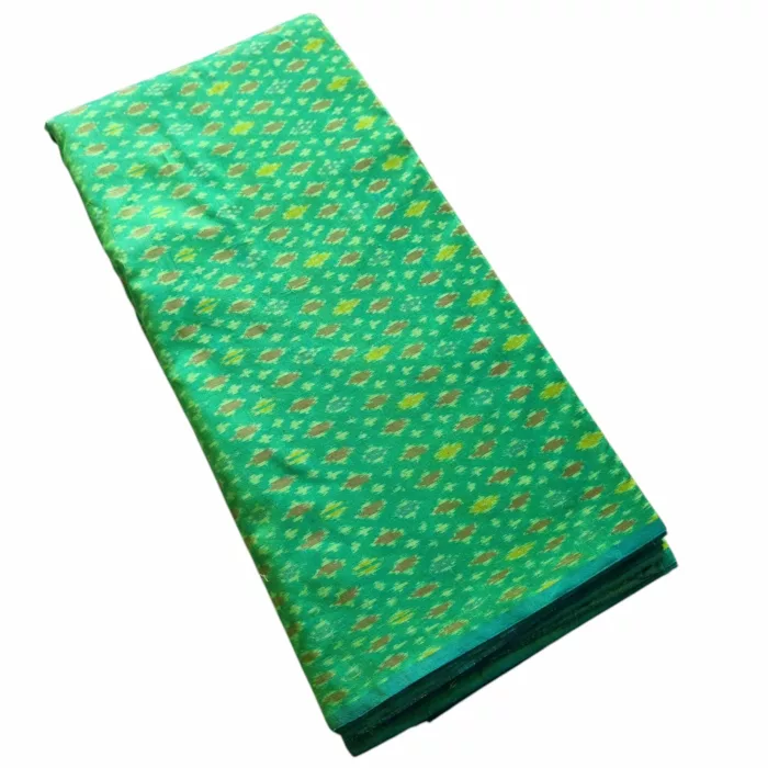 Ikat fabric by the yard – breathable cotton silk textile