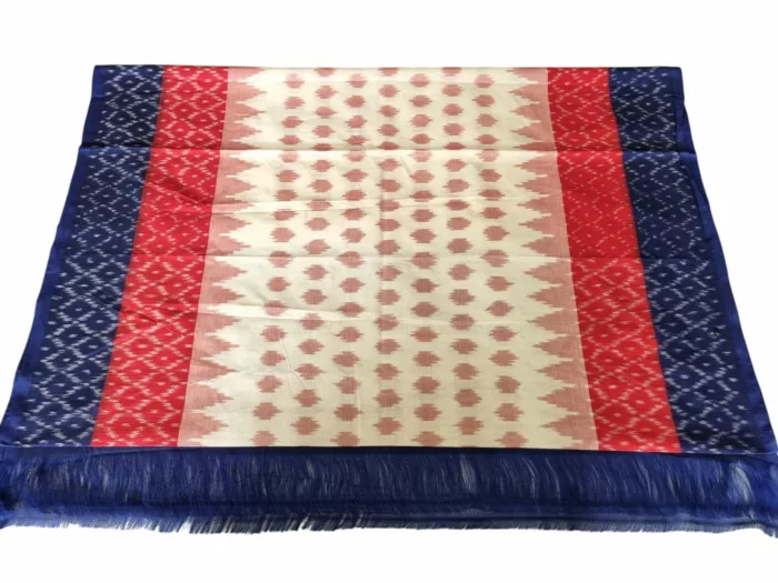 Handloom Ikat Dupatta – Soft Cotton Wrap for Women