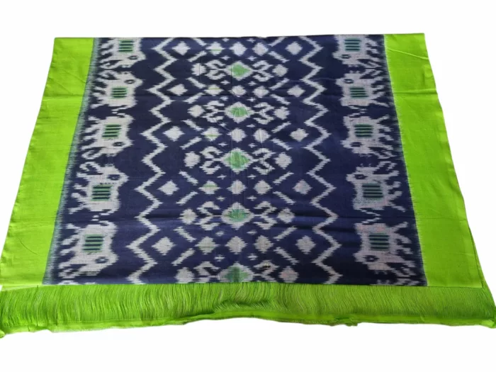 Handloom Ikat Dupatta – Soft Cotton Wrap for Women