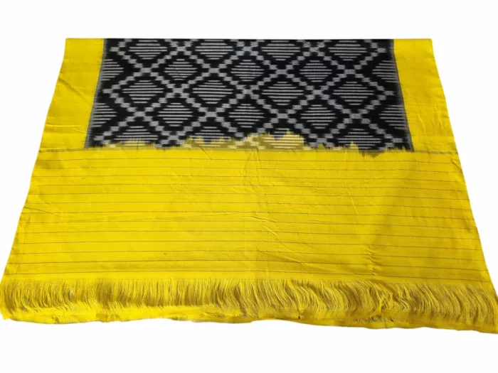 Handloom Ikat Dupatta – Soft Cotton Wrap for Women