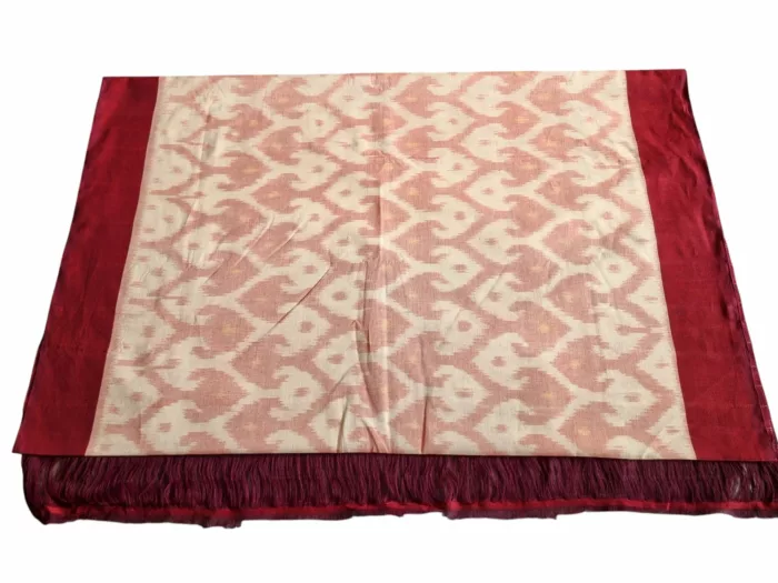 Handloom Ikat Dupatta – Soft Cotton Wrap for Women