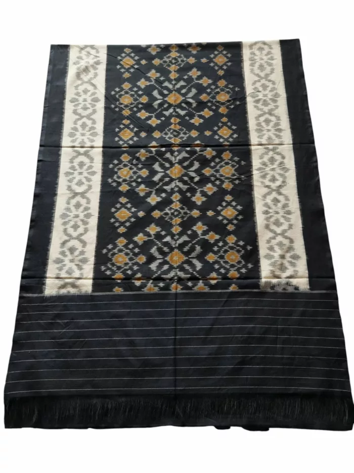 Handloom Ikat Dupatta – Soft Cotton Wrap for Women