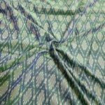 Premium Mercerised Ikat Fabric for Elegant Creations