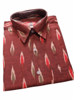 Ikat pure Cotton shirt L Size