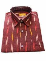 Ikat pure Cotton shirt L Size