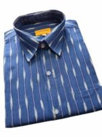 Ikat pure Cotton shirt L Size