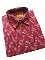 Ikat pure Cotton shirt L Size