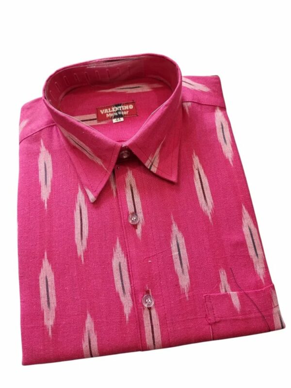 27 Ikat pure Cotton shirt XXL Size